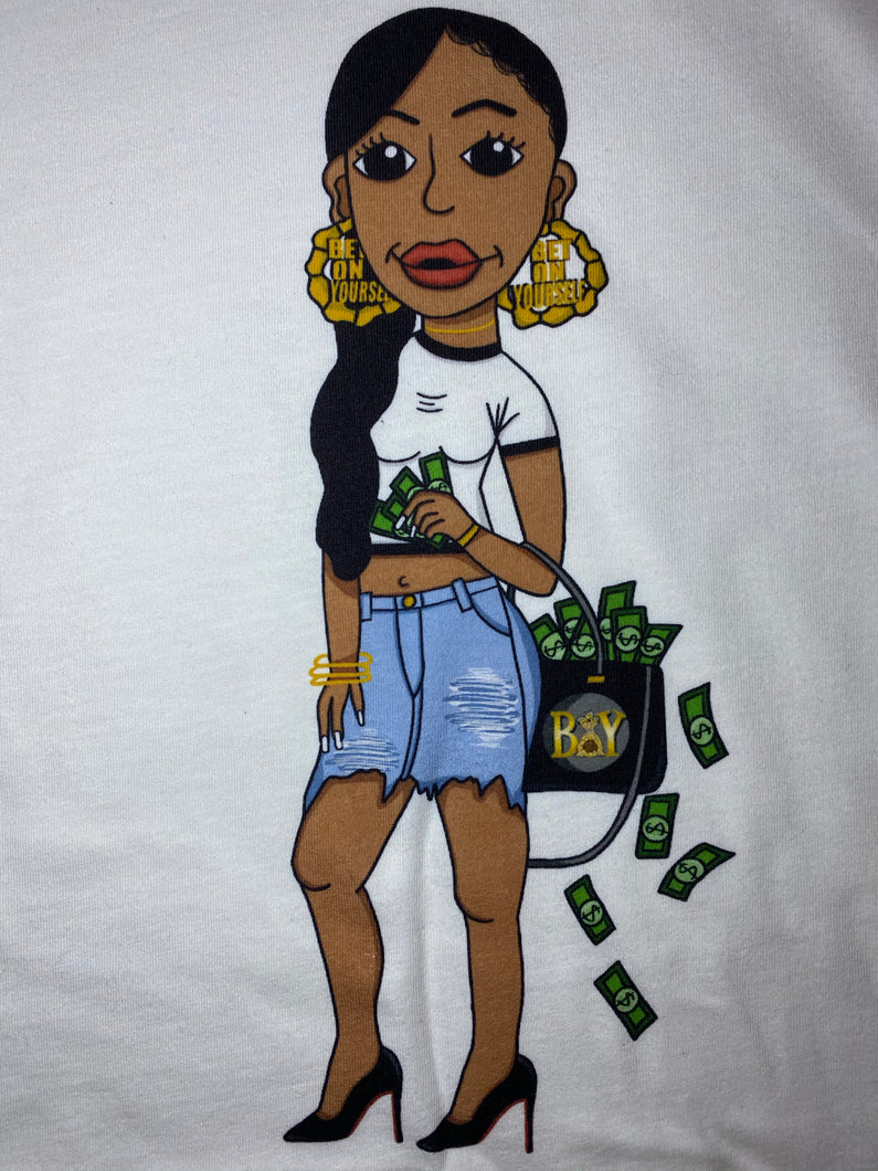 Bet On Yourself Bag Girl T-Shirt